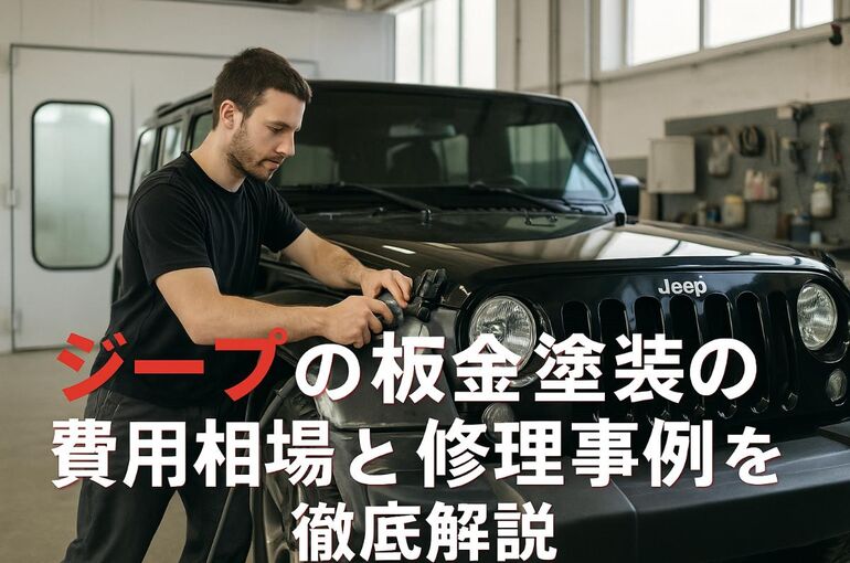 18 ジープ 板金塗装