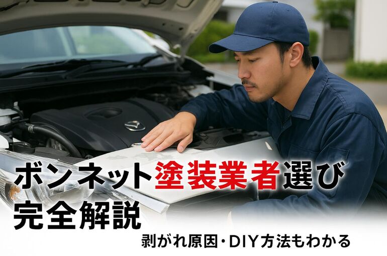 25 ボンネット 塗装