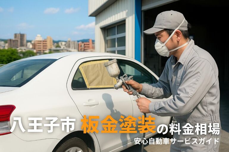 23 東京都八王子市 板金塗装