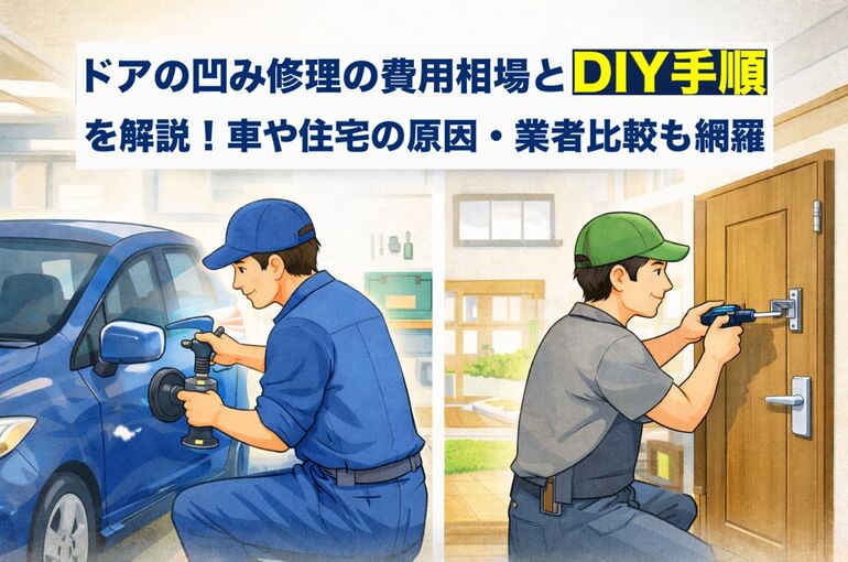 18 ドア 凹み 修理