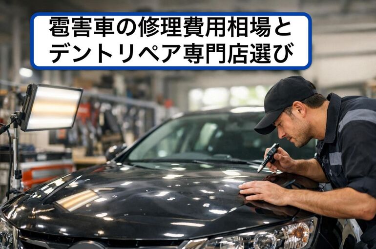 12雹害車 修理