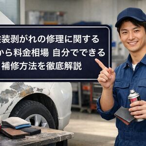 30 車 塗装剥がれ 修理
